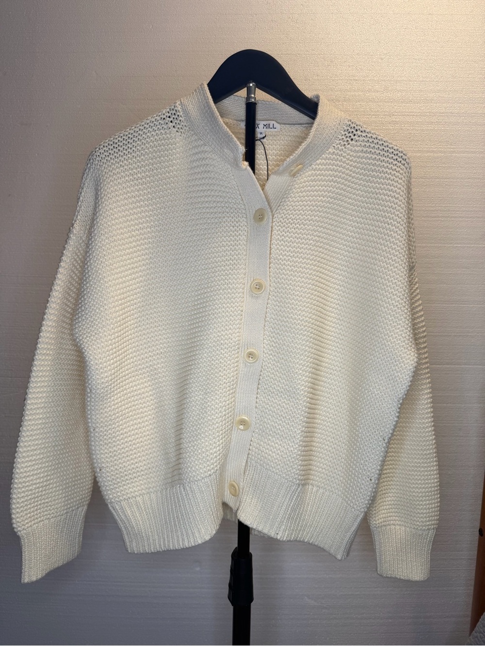 Alex Mill Cream Knit Cardigan